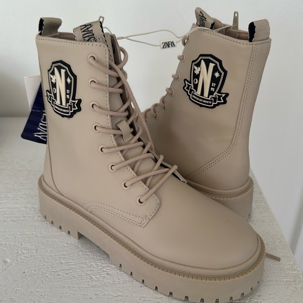 Wednesday Addams Boots - 36 - BNWT